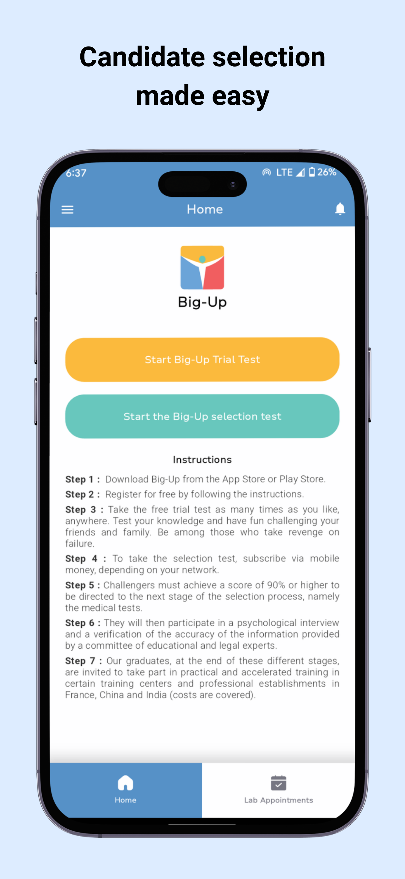 Big-Up Screenshot 1